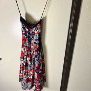 Betsey Johnson floral mini dress